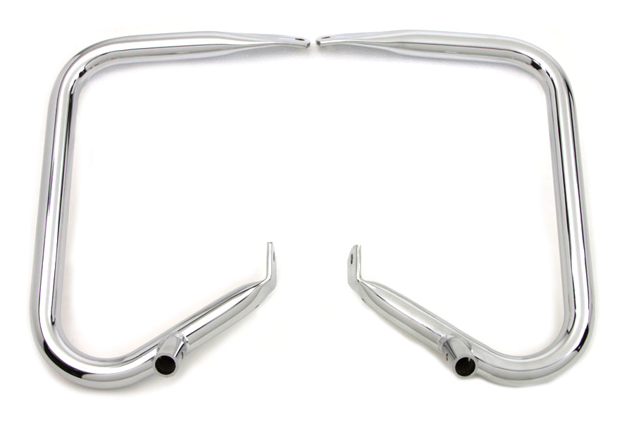 HARLEY Chrome Rear Buffalo Engine Bar Set fits 1997-2013 FLHT,  1997-2013 FLHR,  1997-2003 FLTR,  1997-2008 FLHX,