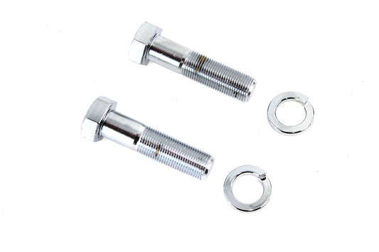 HARLEY Swingarm Pivot Bolt Set Hex Chrome Fits 1986-1999 FXST,   1986-1999 FLST,