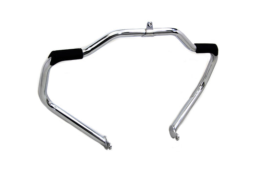 HARLEY Chrome Front Engine Bar with Footpeg Pads fits 2009-UP FLT,  2009-UP FLHXXX,