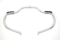 HARLEY Chrome Front Engine Bar with Footpeg Pads fits 2000-2017 FLST,