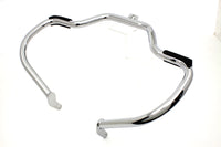 HARLEY Chrome Front Engine Bar with Footpeg Pads fits 2000-2017 FLST,