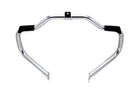 HARLEY Chrome Front Engine Bar with Footpeg Pads fits 1997-2008 FLT,