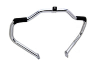 HARLEY Chrome Front Engine Bar with Footpeg Pads fits 1997-2008 FLT,