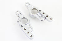 HARLEY Rear Frame Fork Bracket Set Chrome Fits 2007-2008 FLT,