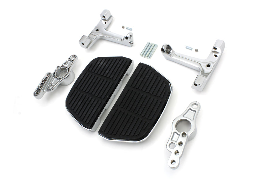 HARLEY Passenger Footboard Set with Swingarm Mount Kit Fits 2007-2008 FLT,