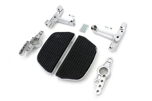 HARLEY Passenger Footboard Set with Swingarm Mount Kit Fits 2007-2008 FLT,