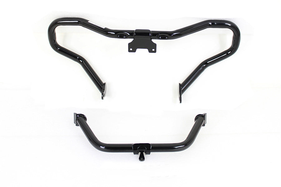 HARLEY Black Chopped Front Engine Guard Fits 2014-UP FLTR, except 2018-up FLTRXSE / models equipped
