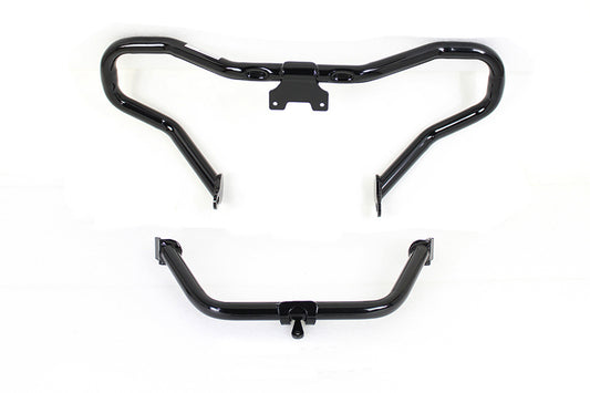HARLEY Black Chopped Front Engine Guard Fits 2014-UP FLTR, except 2018-up FLTRXSE / models equipped