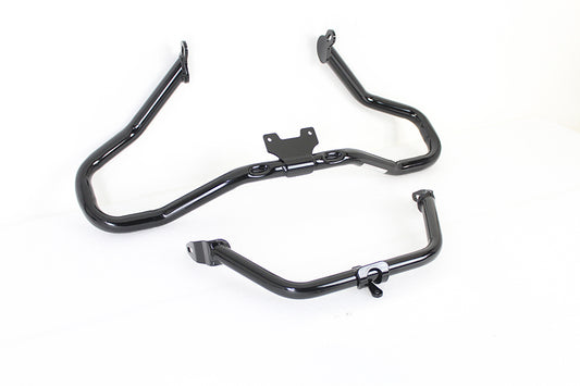 HARLEY Black Chopped Front Engine Guard Fits 2014-UP FLTR, except 2018-up FLTRXSE / models equipped