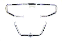 HARLEY Chrome Chopped Front Engine Guard Fits 2014-UP FLTR, except 2018-up FLTRXSE / models equipped