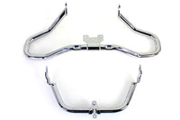 HARLEY Chrome Chopped Front Engine Guard Fits 2014-UP FLTR, except 2018-up FLTRXSE / models equipped