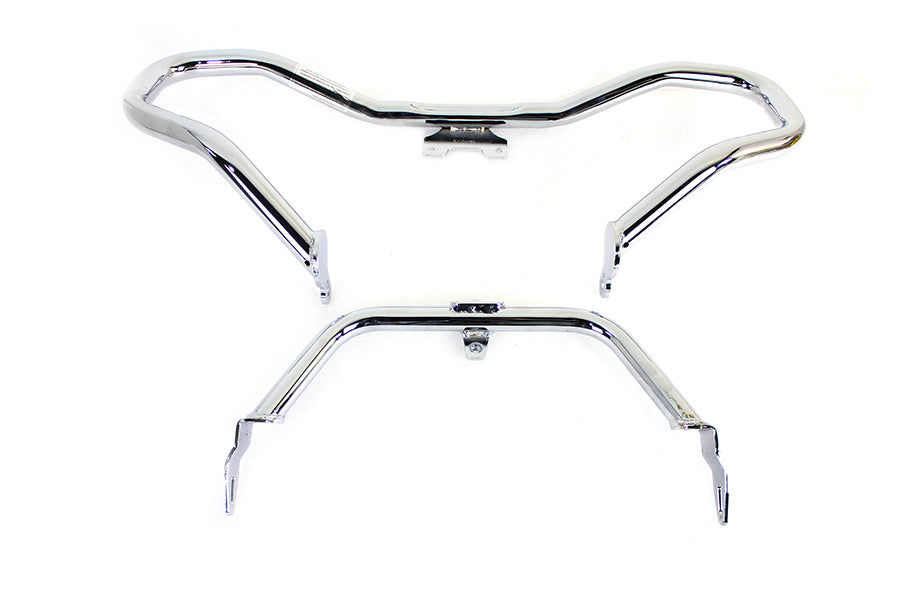 HARLEY Chrome Chopped Front Engine Guard Fits 2014-UP FLTR, except 2018-up FLTRXSE / models equipped