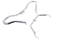 HARLEY Chrome Chopped Front Engine Guard Fits 2014-UP FLTR, except 2018-up FLTRXSE / models equipped