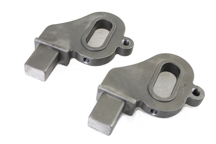 HARLEY Lowered Rear Axle Plate Set Raw Fits 1973-1984 FL,   1979-UP XL,   1973-1984 FX,