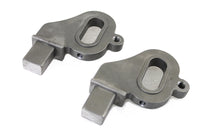 HARLEY Lowered Rear Axle Plate Set Raw Fits 1973-1984 FL,   1979-UP XL,   1973-1984 FX,