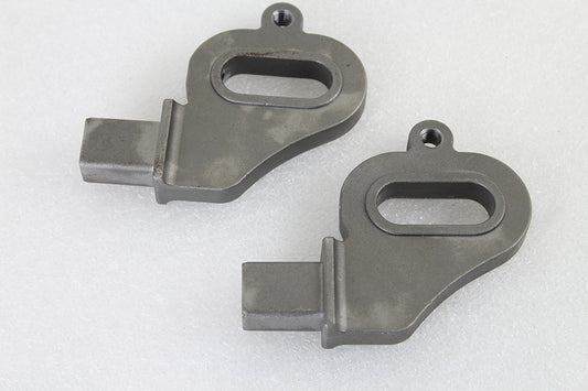 HARLEY Lowered Rear Axle Plate Set Raw Fits 1973-1984 FL,   1979-UP XL,   1973-1984 FX,