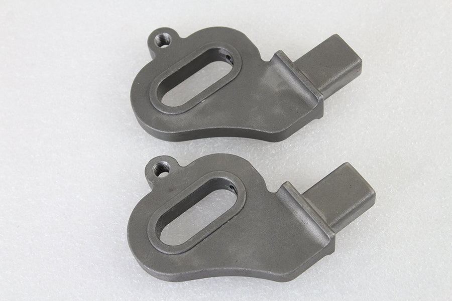 HARLEY Lowered Rear Axle Plate Set Raw Fits 1973-1984 FL,   1979-UP XL,   1973-1984 FX,