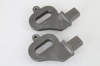 HARLEY Lowered Rear Axle Plate Set Raw Fits 1973-1984 FL,   1979-UP XL,   1973-1984 FX,