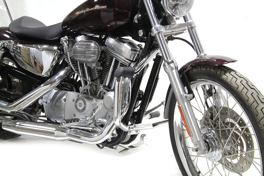 HARLEY Front Engine Guard Chrome Fits 2004-UP XL,   2008-2013 XR,