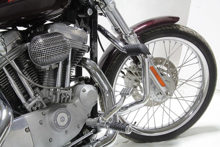 HARLEY Front Engine Guard Chrome Fits 2004-UP XL,   2008-2013 XR,