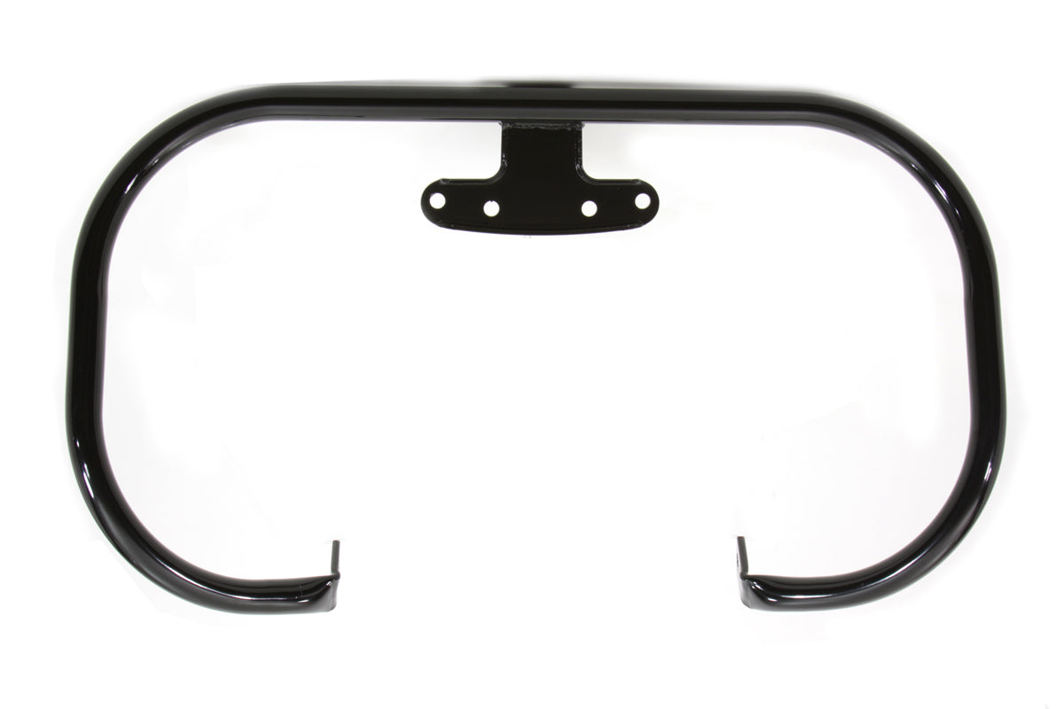 HARLEY Black Finish Front Engine Guard Fits 1941-1947 UL,   1936-1947 EL,   1955-1957 FL,