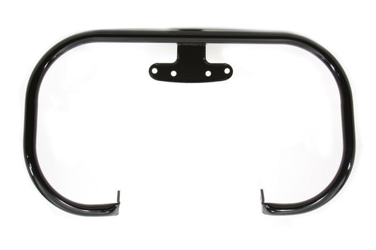 HARLEY Black Finish Front Engine Guard Fits 1941-1947 UL,   1936-1947 EL,   1955-1957 FL,