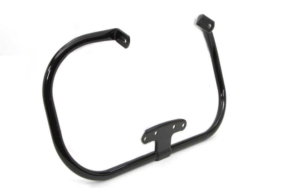 HARLEY Black Finish Front Engine Guard Fits 1941-1947 UL,   1936-1947 EL,   1955-1957 FL,