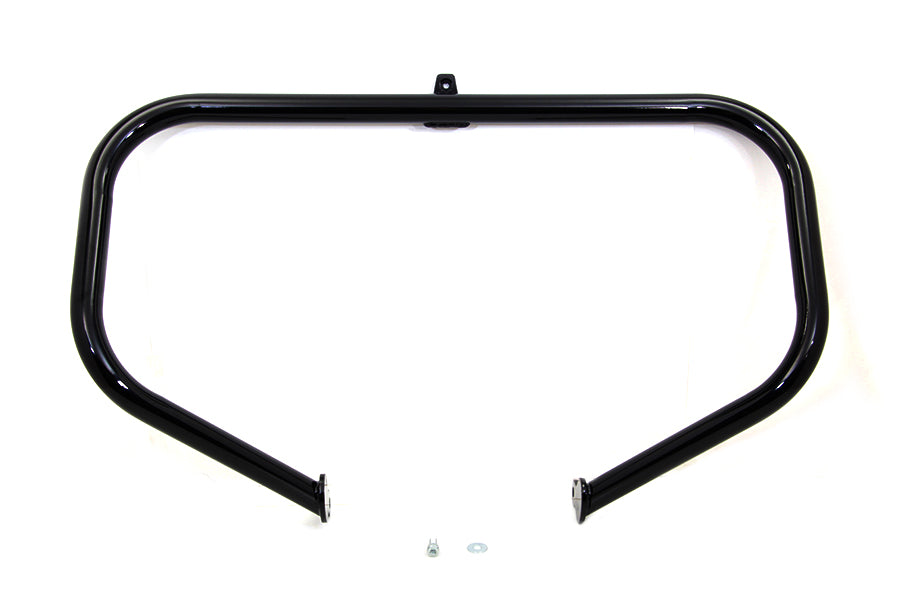 HARLEY Gloss Black Front Engine Guard Fits 2009-UP FLT, except 2018-up FLTRXSE 2021-UP FLTRXS,   202