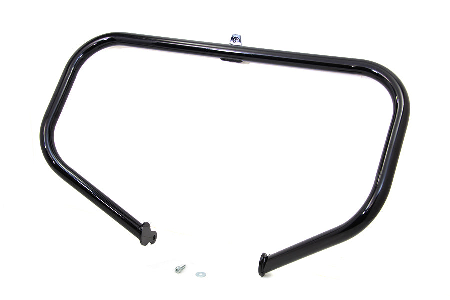 HARLEY Gloss Black Front Engine Guard Fits 2009-UP FLT, except 2018-up FLTRXSE 2021-UP FLTRXS,   202