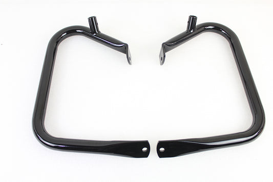 HARLEY Black Rear Buffalo Engine Bar Set Fits 1997-2013 FLHT,   1997-2013 FLHR,   1997-2003 FLTR,