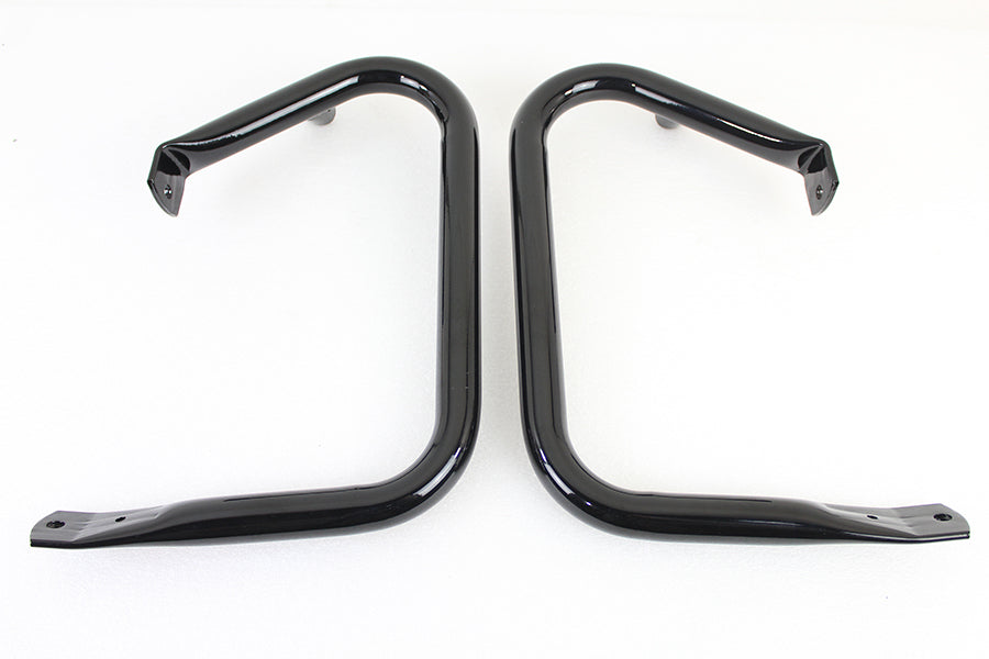 HARLEY Black Rear Buffalo Engine Bar Set fits 1997-2013 FLHT,  1997-2013 FLHR,  1997-2003 FLTR,  1997-2008 FLHX,