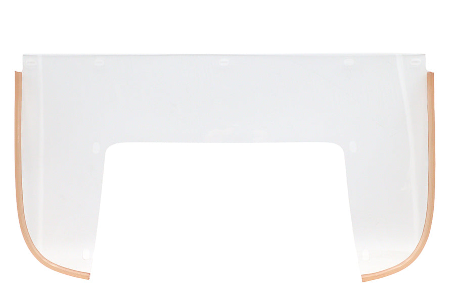 HARLEY Beaded Lower Windshield Clear Fits 1960-1984 FL,