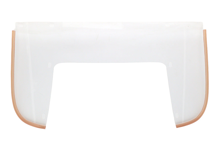 HARLEY Beaded Lower Windshield Clear Fits 1960-1984 FL,