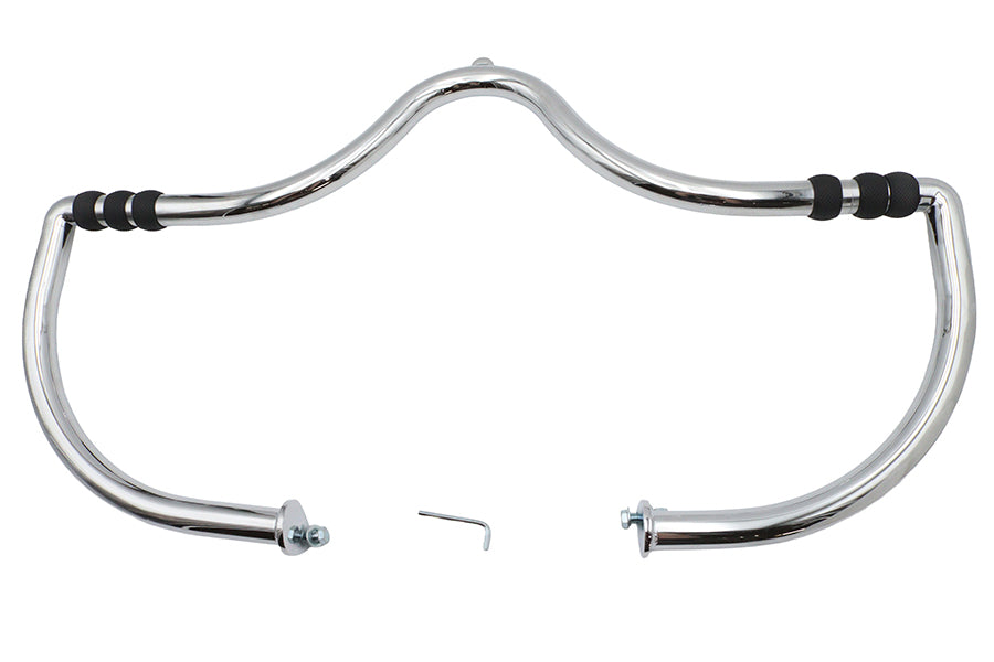 HARLEY Nerf Front Engine Bar Chrome Fits 1999-2016 FLHX,   1999-2016 FLHT,   1999-2016 FLHR,