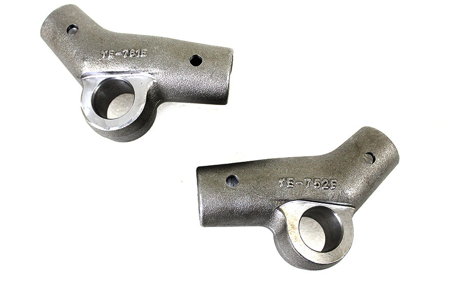 HARLEY Side Car Frame Mount Set Raw Fits 1936-1947 EL,   1954-1957 FL,   1941-1947 FL,