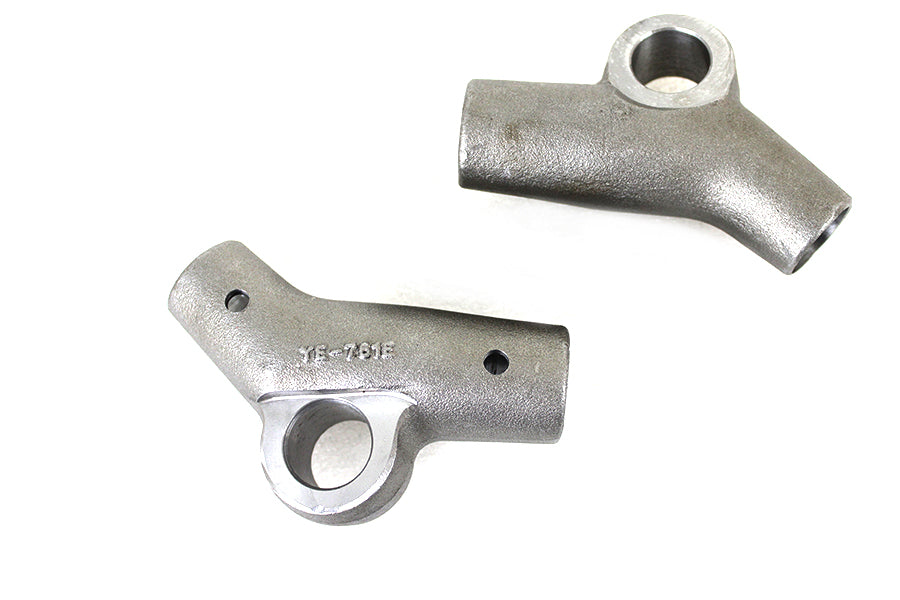 HARLEY Side Car Frame Mount Set Raw Fits 1936-1947 EL,   1954-1957 FL,   1941-1947 FL,