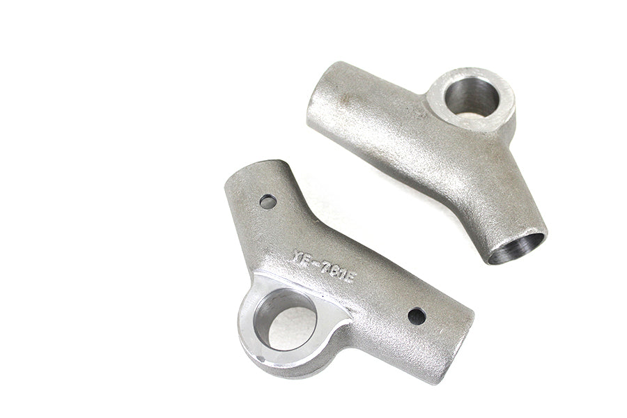 HARLEY Side Car Frame Mount Set Raw Fits 1936-1947 EL,   1954-1957 FL,   1941-1947 FL,