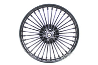 HARLEY 21 inch x 2.15 inch Front Spoke Wheel Black fits 2008-UP FXST,  2008-UP FXST,