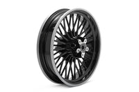 HARLEY Front 16 inch x 3.5 inch x 36 Duro Matte Black Wheel fits 1984-1999 FLT,