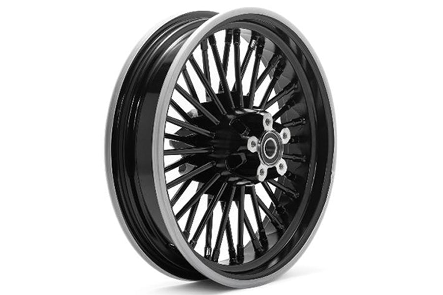 HARLEY 16 inch X 3.5 inch X 36 Duro Spoke Rear Wheel Gloss Black fits 2009-UP FLT,