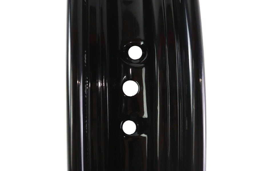 HARLEY 21 inch X 1.85 inch Rolled Edge Rim Black Fits 0-  Custom, application for front fitment