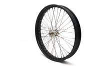 HARLEY 21 Zoll x 2,15 Zoll WR Vorderrad (Spool Wheel) Schwarz Passend für 1941-1952 W,