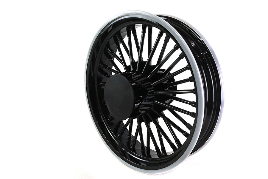 HARLEY Front 16 inch x 3.5 inch x 36 Duro Matte Black Wheel fits 2000-2007 FLT,