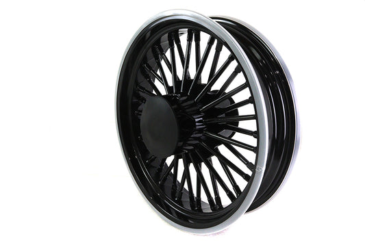 HARLEY Front 16 inch x 3.5 inch x 36 Duro Matte Black Wheel fits 1984-1999 FLT,  2007-2007 FLT,