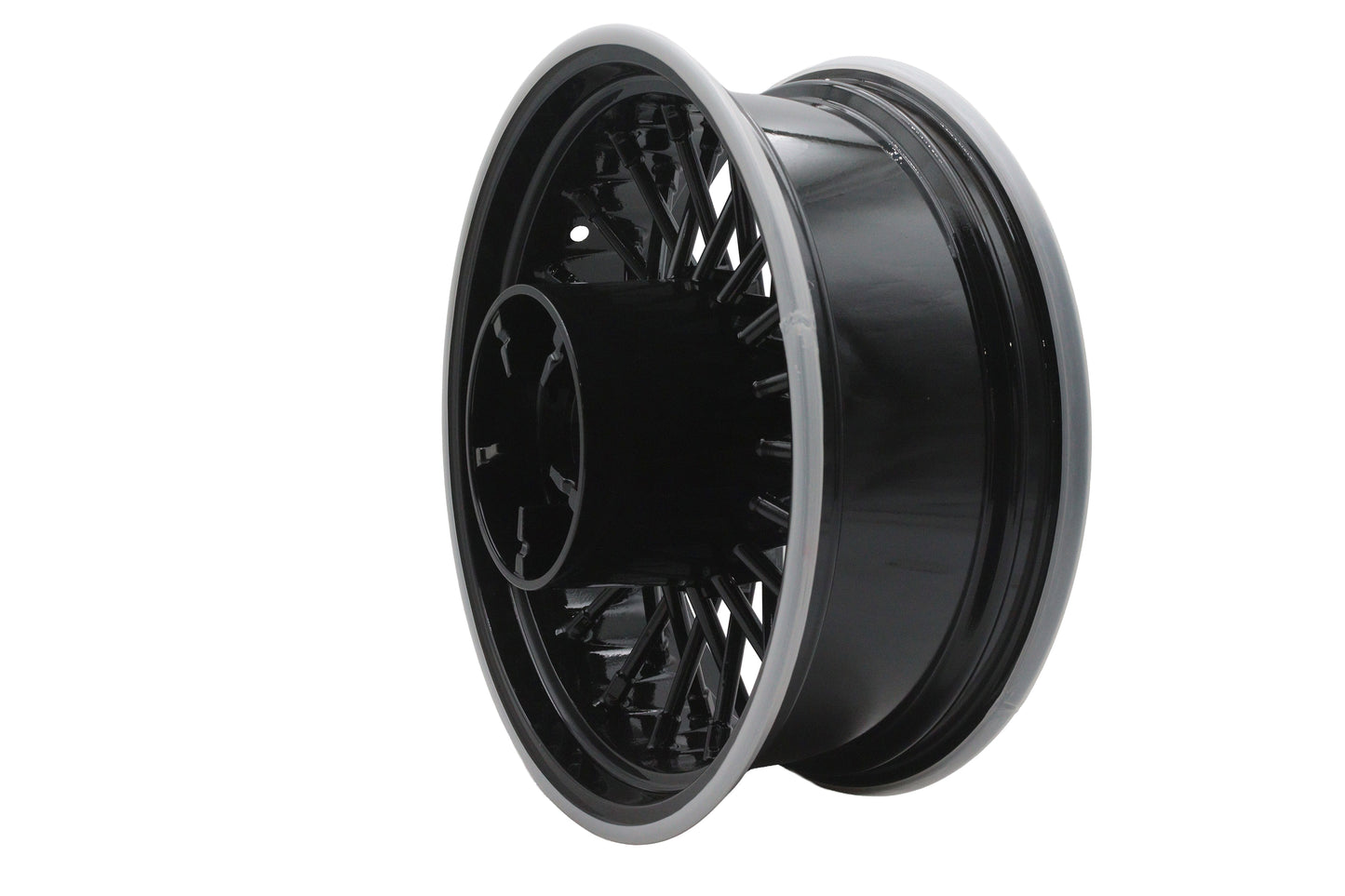 HARLEY 16 inch X 5.5 inch Duro 36 Fat Spoke Rear Wheel Gloss Black Fits 2009-UP FLHT,   2009-UP FLHR
