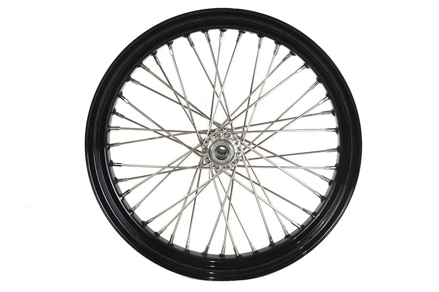 HARLEY XR 750 19 inch x 3.00 inch Front Spoke Wheel Black fits 1970-1984 XR,