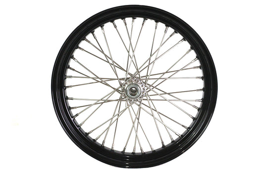 HARLEY XR 750 19 inch x 3.00 inch Front Spoke Wheel Black fits 1970-1984 XR,