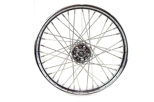 HARLEY 21 inch x 2.15 inch Front Spoke Wheel fits 1936-1940 EL,  1941-1966 FL,  1937-1948 UL,