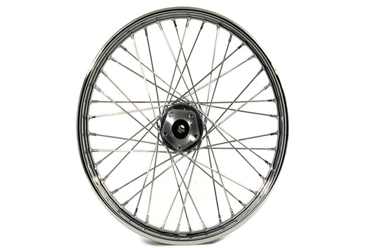 HARLEY 21 inch x 2.15 inch Front Spoke Wheel fits 1984-1985 FXWG,  1984-1995 FXST,  1991-1995 FXDWG,