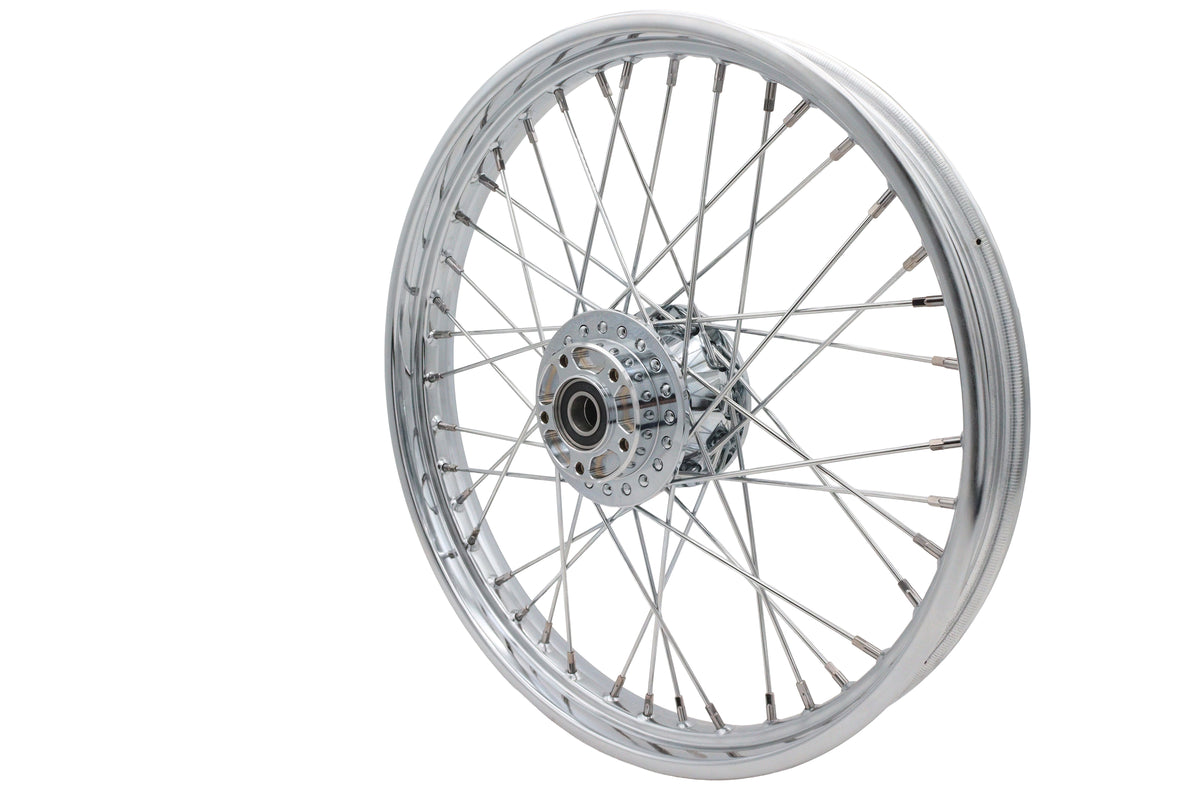 21 inch x 2.15 inch Front Wheel Assembly Chrome